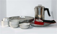 Collection Aluminum Molds Bowls & Coasters