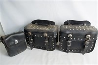 Harley Davidson Leather Saddle bags