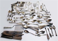 Large Selection of Silver & Stainless Flatware