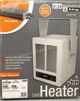 King Pick-a-Watt Unit Heater $245 Ret