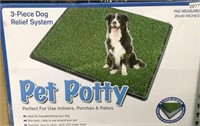 Pet Potty 3-Piece Dog Relief System