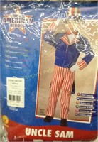 Uncle Sam Costume Youth Small