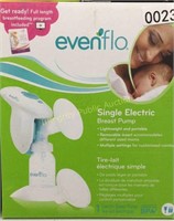 Evenflo Single Electric Breast Pump $50 Retail