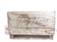 Boîte en bois de liqueur Fortier wooden crate