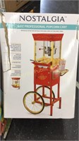 Nostalgia Vintage Popcorn Cart 8oz. Kettle$179 Ret