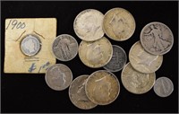 $4.95 Mixed Silver Coins