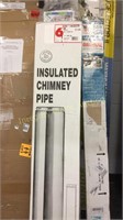 6inx48in Insulated Chimney Pipe $192 Retail