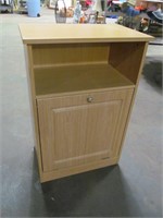 Pressed board cabinet/hamper