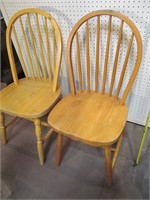 Pair of Chairs--- Some wear and scratches