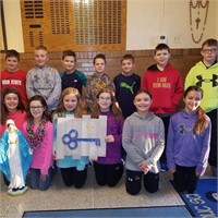 St. Peter 5th Grade Class - String Art Key