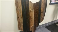State of Ohio Wall Art - Made From Recycled Lumber