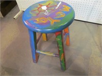 Painted Stool