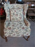 Floral Chair-- CAT GOT THIS CHAIR!!!!!