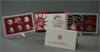 2004-S U.S. Mint Silver Proof Coin Set