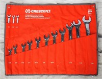 Crescent Ccws4 Sae Combination Wrench Set W/ Roll