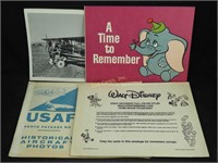 Vintage Disney Titles & Air Force B&w Photos
