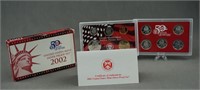 2002-S U.S. Mint Silver Proof Coin Set