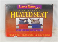 Lava Buns Plus Microwavable Heated Seat Cushion