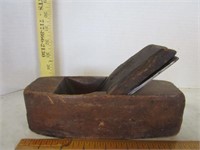 Primitive wooden small wood plane