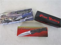 Lot of New Frost Pocket Knives