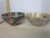 2 nice décor bowls 1 is by Andrea Sadek