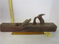 Large Primitive wooden wood plane