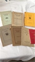 Group of vintage Grand Lodge chapter books