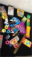 Group of school and office supplies