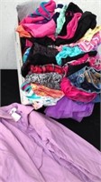 Group of girls clothes sizes 7–8 and others