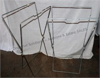 Trash / Recycling Bag Stands x2