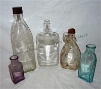 Various Bottles X5