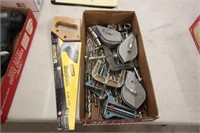 Flat of drill bits & tools