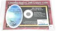 CANADIAN "BLUENOSE" REVERSE 10 CENTS