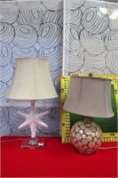 43- 2 NEW TABLE LAMPS