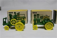 John Deere Miniatures 1892, 1914, 1923, 1939