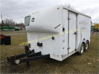 WELLS CARGO 14' T/A ENCLOSED TRAILER