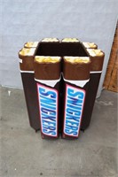 141- ROLLING SNICKERS DISPLAY