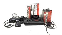Vintage Genesis Gaming Console and Games