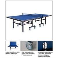 Blue Wave Back Stop Table Tennis Table