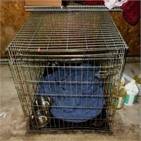 Lot of Collapsible dog crates