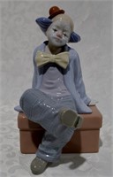 NADAL Porcelain Clown Figurine 8.5" t - 808