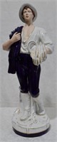 Large Royal Dux Porcelain Figurine - 806