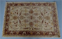 Fine Chobi Hand Knotted Carpet 6'8" x 4'8" -868