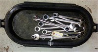 Set of craftsman open end wrenches