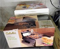Cabela’s 3-liter deep fryer (in box), Kitchen sele