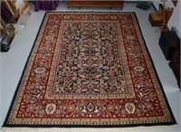 Hand Knotted Jaipur Indo Persian Carpet - 832