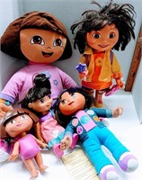 Assorted " Dora The Explorer " Dolls