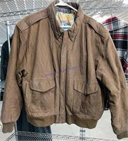 G-iii Brown Leather Coat