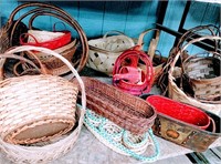 Large Lot Of Baskets