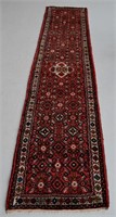 Hussein Abad Hand Knotted Persian Runner  - 854